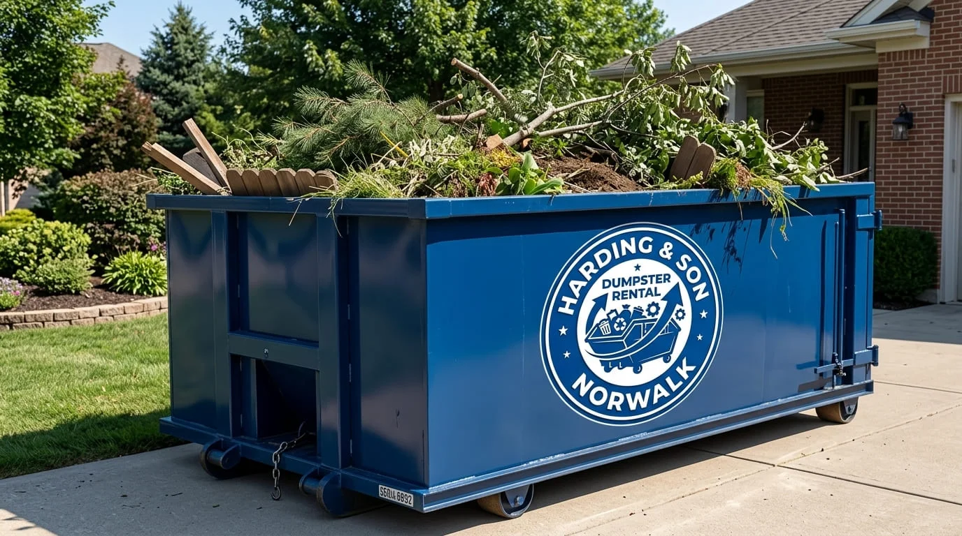 Yard Waste Dumpster Rental Norwalk CT-img