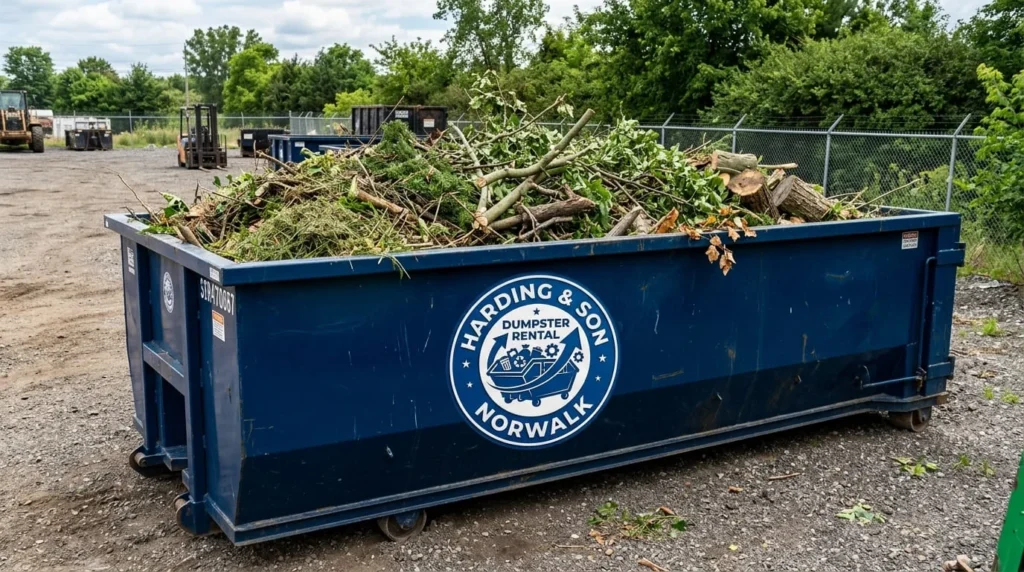 Yard Waste Dumpster Rental Norwalk-img