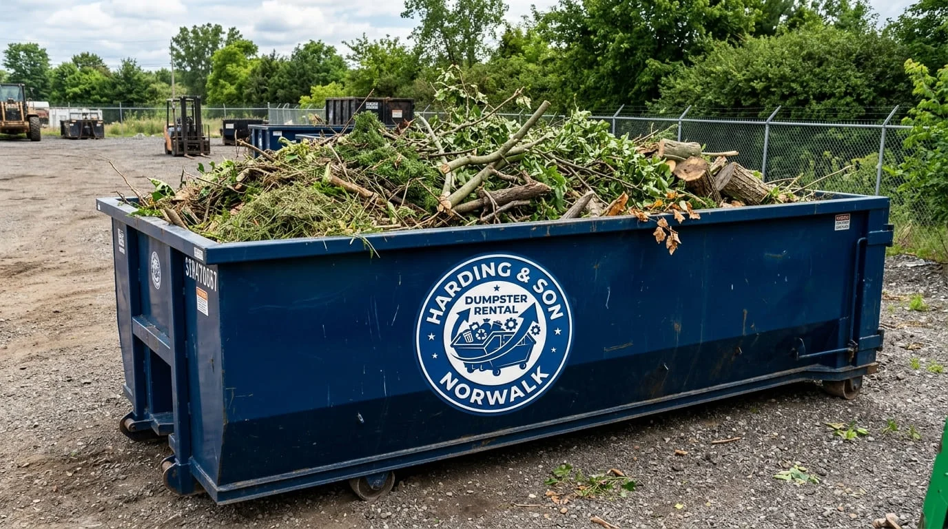 Yard Waste Dumpster Rental Norwalk-img